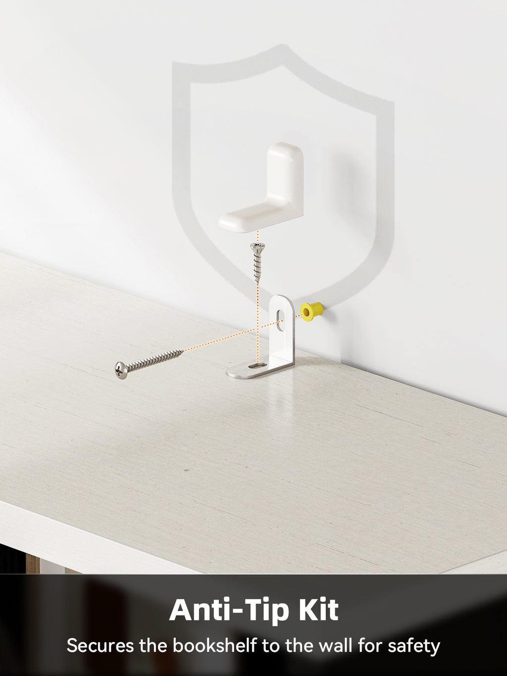 6-Tier Open Bookshelf and Bookcase, Floor Standing Display Storage Shelves for Living Room, Tall Book Shelf for Bedroom, Home Office, Dining Room, Black